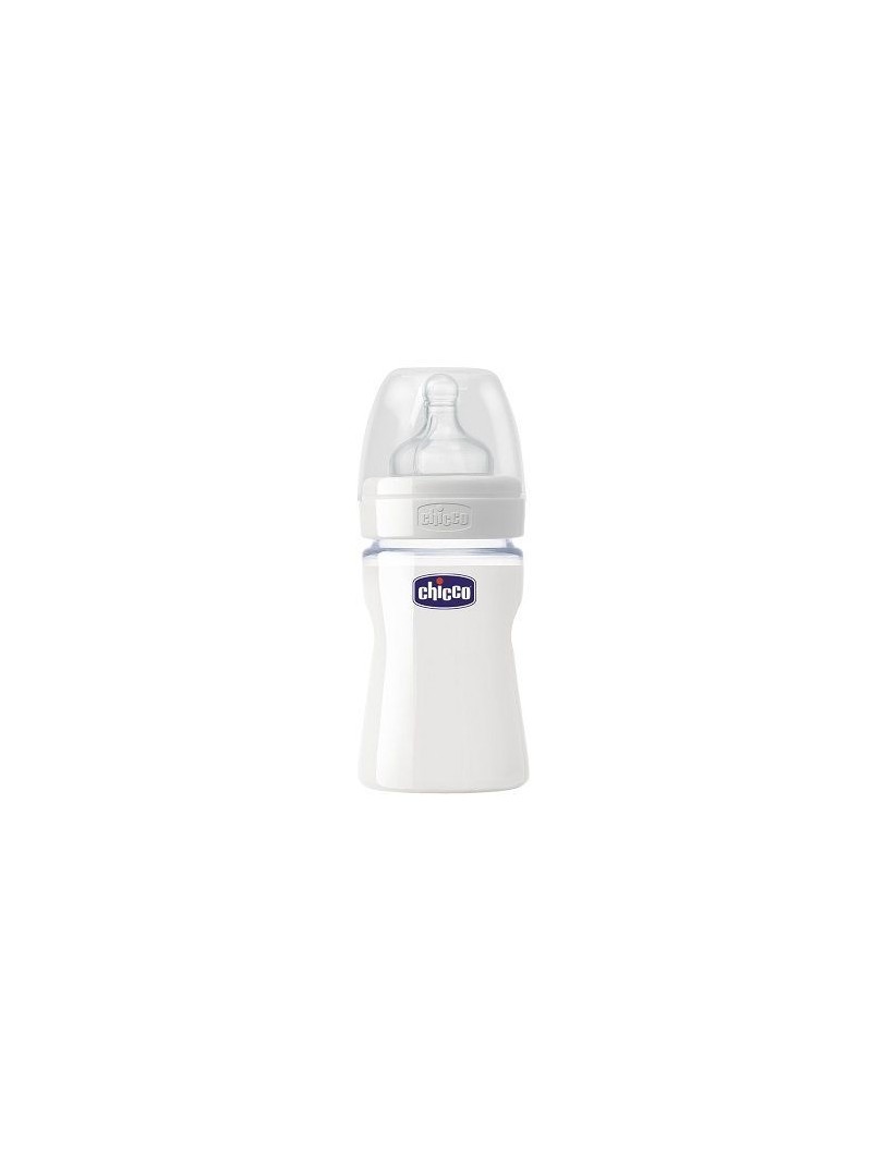 Chicco Biberon 150 Ml Vetro Tettarella Caucciu' 1 Foro