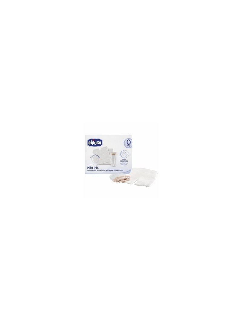 Chicco Mini Kit Medicazione Ombelicale, Bianco, 3 Compresse